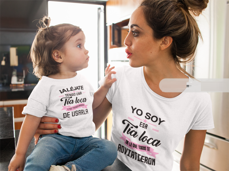 Polera Yo Soy La Tia Loca Regalos Personalizados